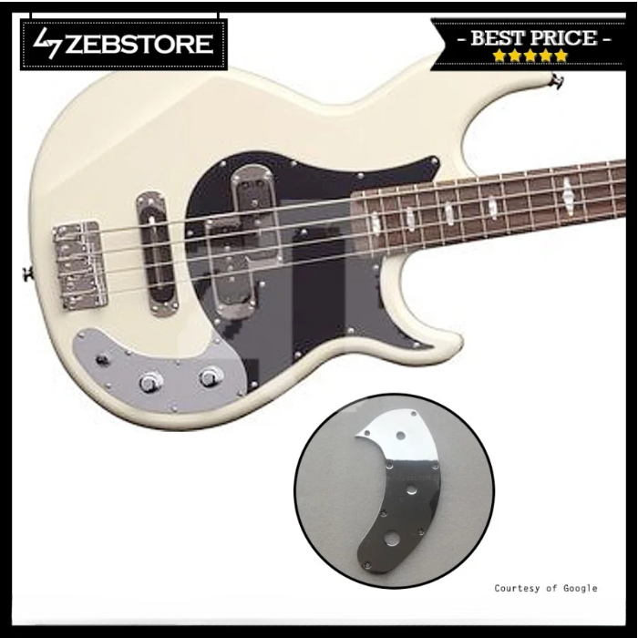 Control Plate Gitar Bass Yamaha Chrome