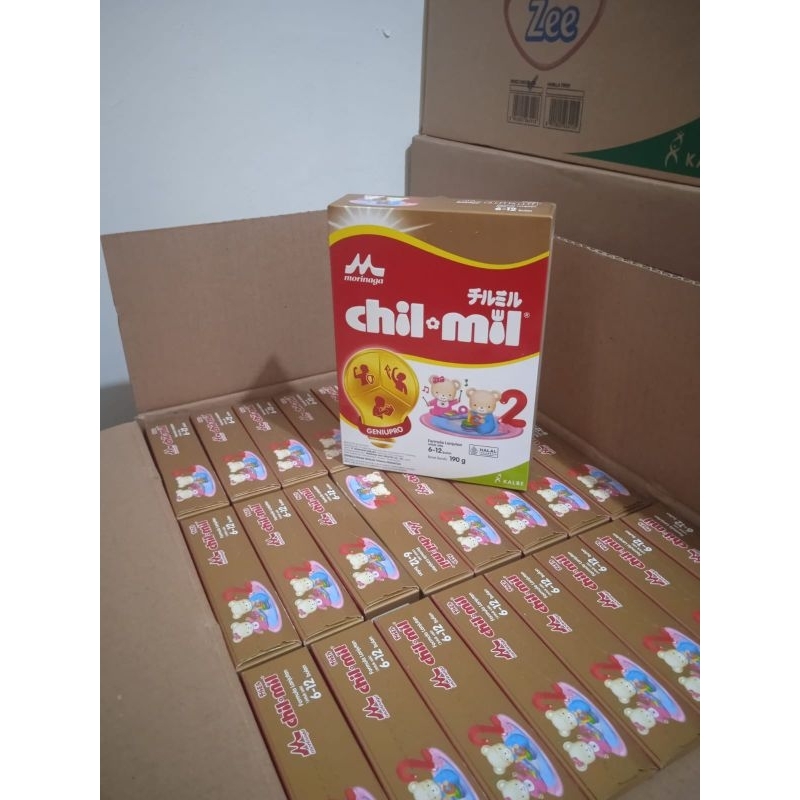 morinaga chil mil 6 12 bulan 190gr exp april2027