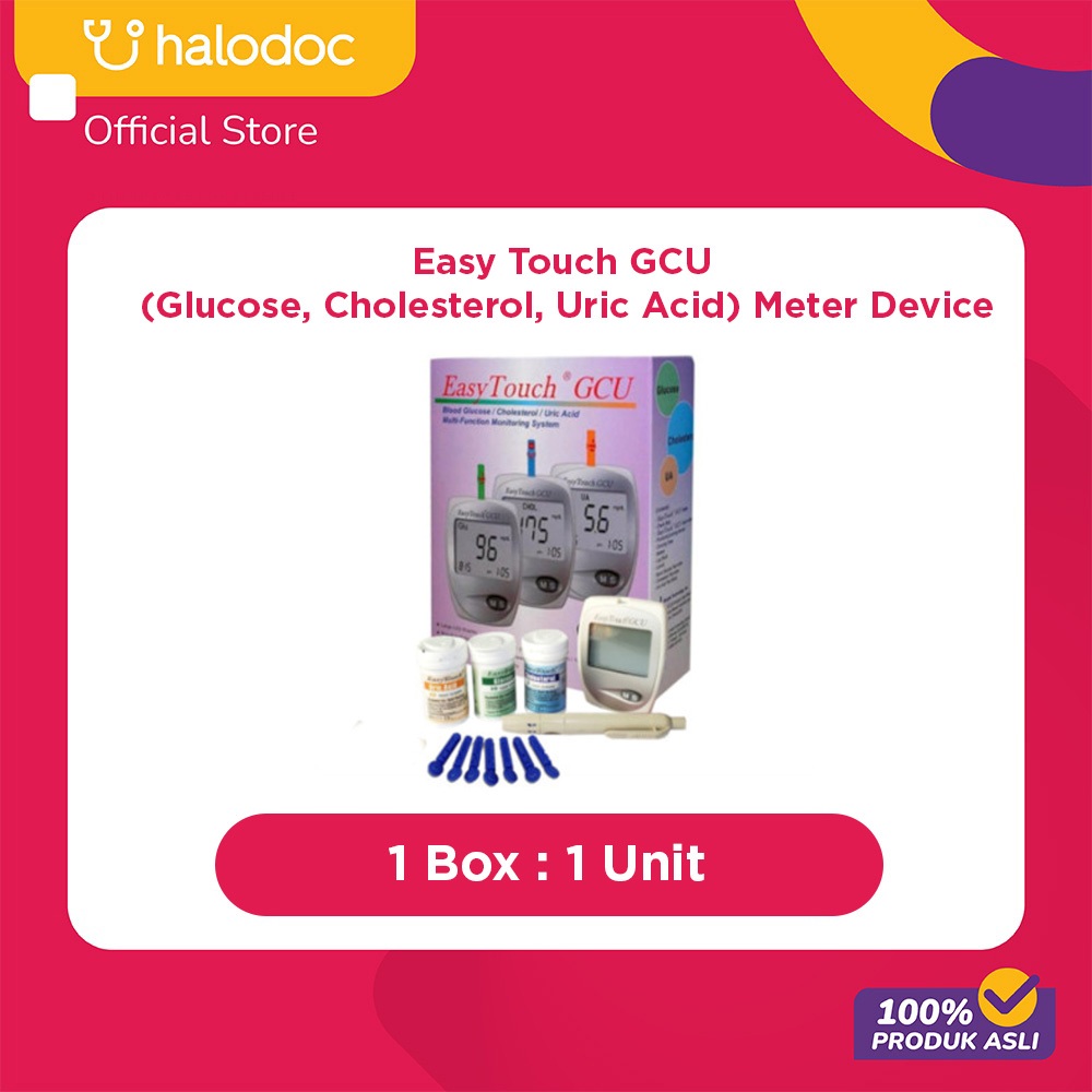 Easy Touch GCU (Glucose, Cholesterol, Uric Acid) Meter Device