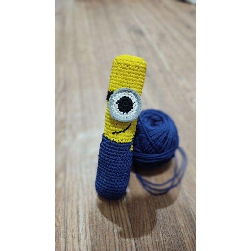 

Tempat pensil rajut minion