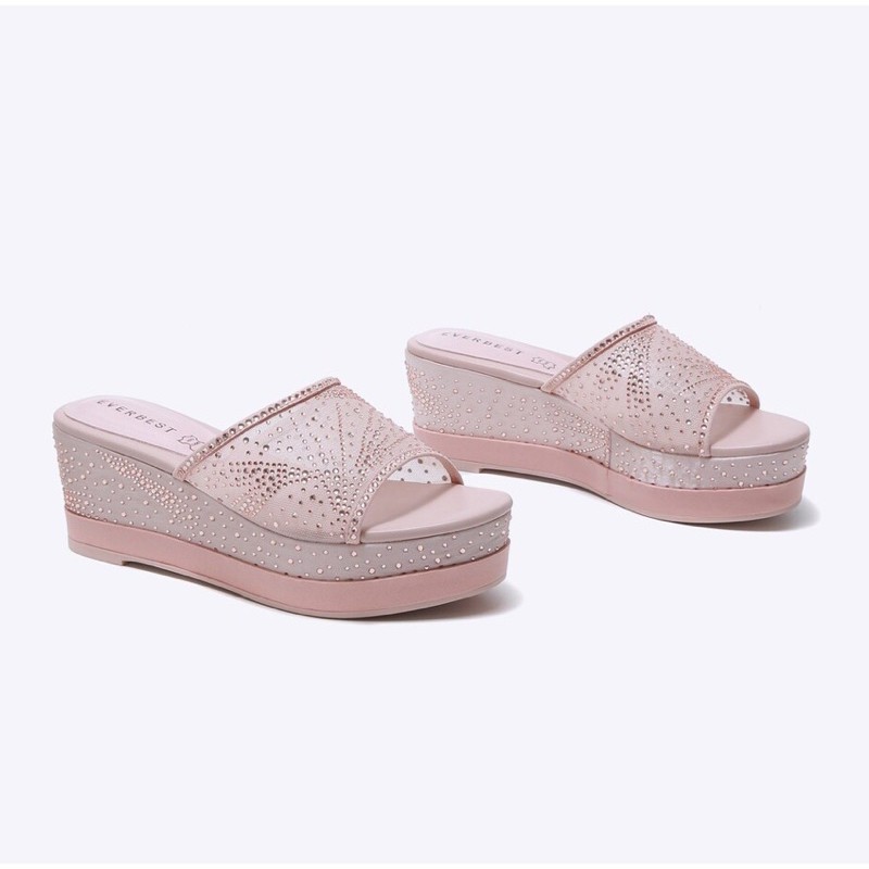 Sepatu wanita wedges Everbest original - Rosey