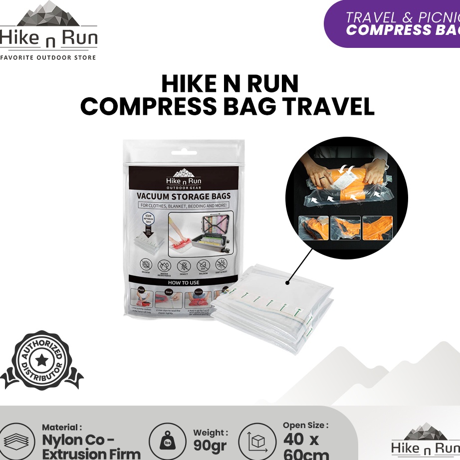 Hike n Run Compress Bag Travel