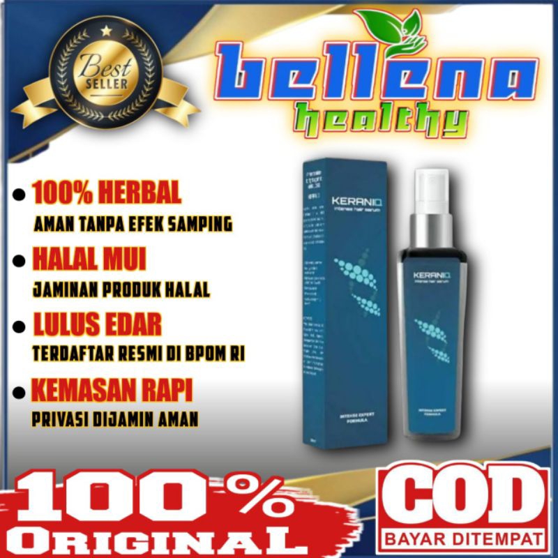 Keraniq Asli Original Penumbuh Rambut Alami Vitamin Penumbuh Rambut