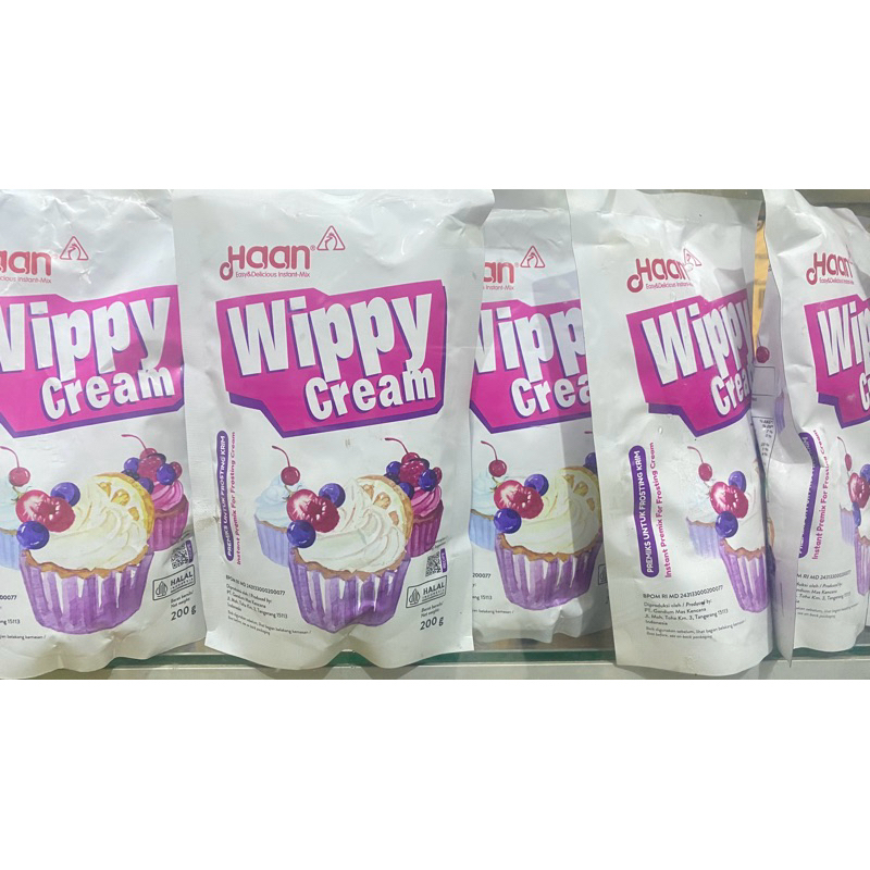 

whippy cream Haan 200gram