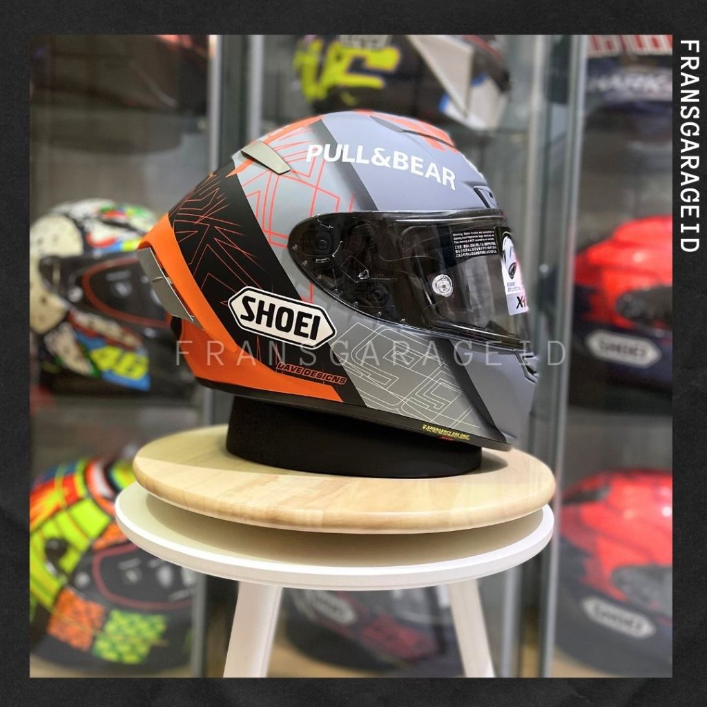 HELM SHOEI X14 BLACK CONCEPT V2 1:1 FULL FACE