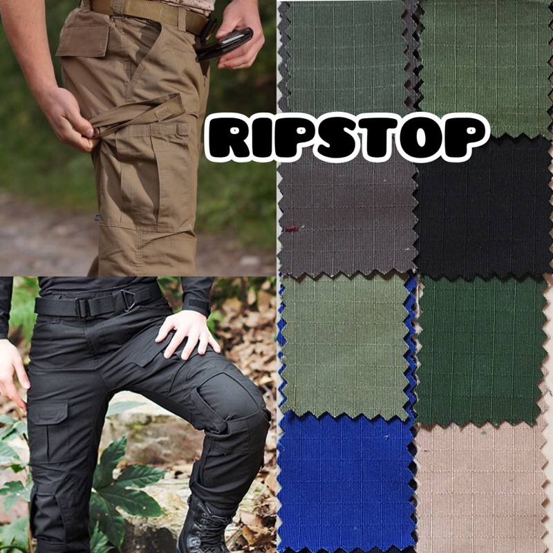 KAIN RIPSTOP | BAHAN KAIN RIPSTOP | METERAN (0,5M)