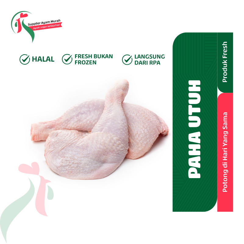 

DAGING PAHA UTUH - PAHA AYAM PISTOL FRESH /1Kg