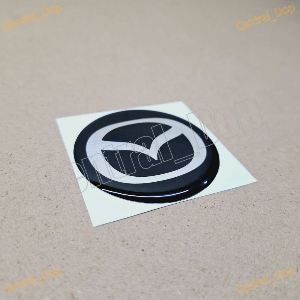 EMBLEM TUTUP VELG TUTUP DOP CENTER CAP RACING VARIASI MAZDA