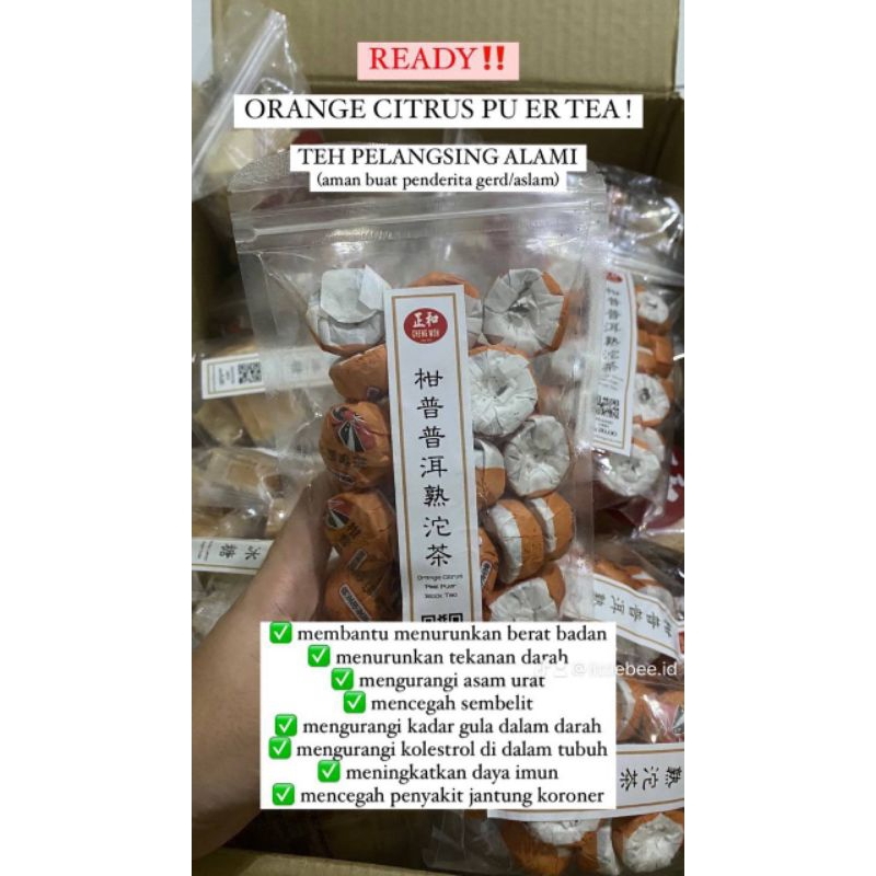 

ORANGE CITRUS PU ER PER PCS