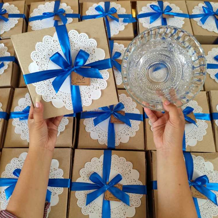 (MINIM 50PCS) Souvenir Mangkok / SOUVENIR WEDDING, baby born , Pernikahan/ Souvenir Kelahiran Bayi