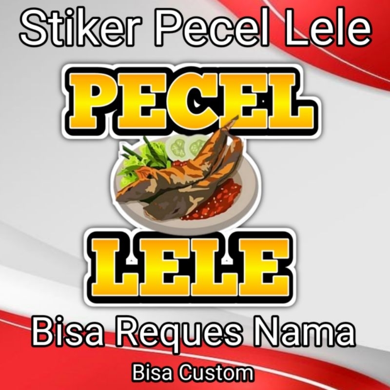 

Stiker Pecel Lele | Stiker Gerobak Jualan