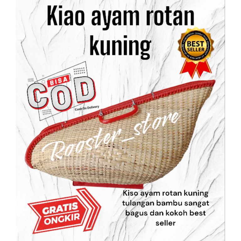 Promo Murah PROMO SALE KISO AYAM ROTAN TAS AYAM JAGO BANGKOK BAHAN ROTAN HALUSAN KISO AYAM MURAH KUA