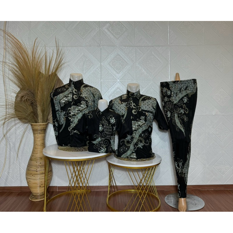 (Part lengkap) Kemeja batik pria jumbo 3XL 4XL 5XL / kemeja batik pria jumbo lengan panjang / kemeja