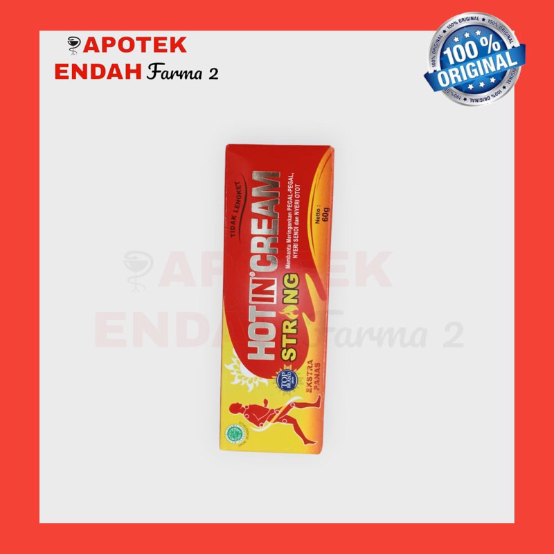 HOT IN STRONG 120gr PERTUBE HOT IN CREAM