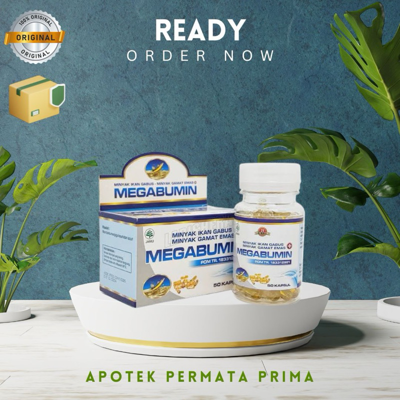MEGABUMIN KAPSUL - KAPSUL IKAN GABUS