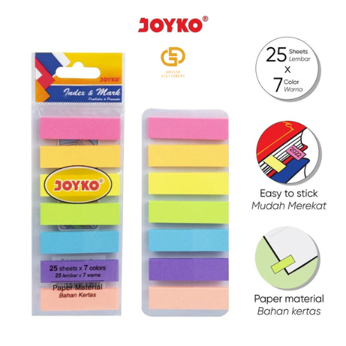 

Index & Mark Penanda Pembatas Joyko IM-32 Kertas (1 Pcs)