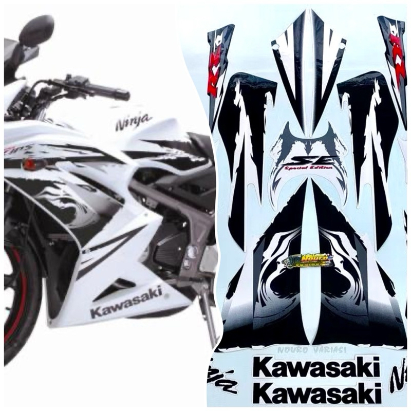 Stiker Striping Lis Les Motor Kawasaki Ninja RR 2012 SE