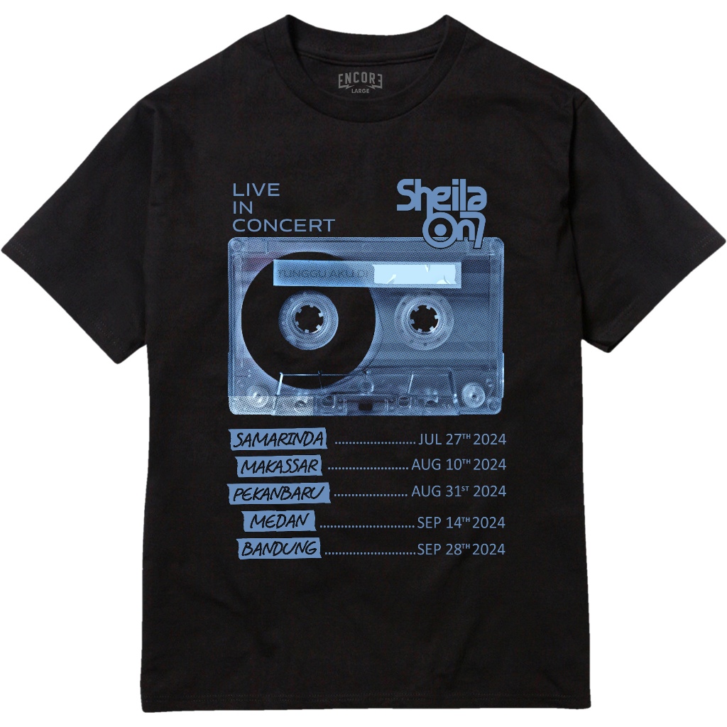 Kaos Musik SO7 T-shirt Sheila On Seven