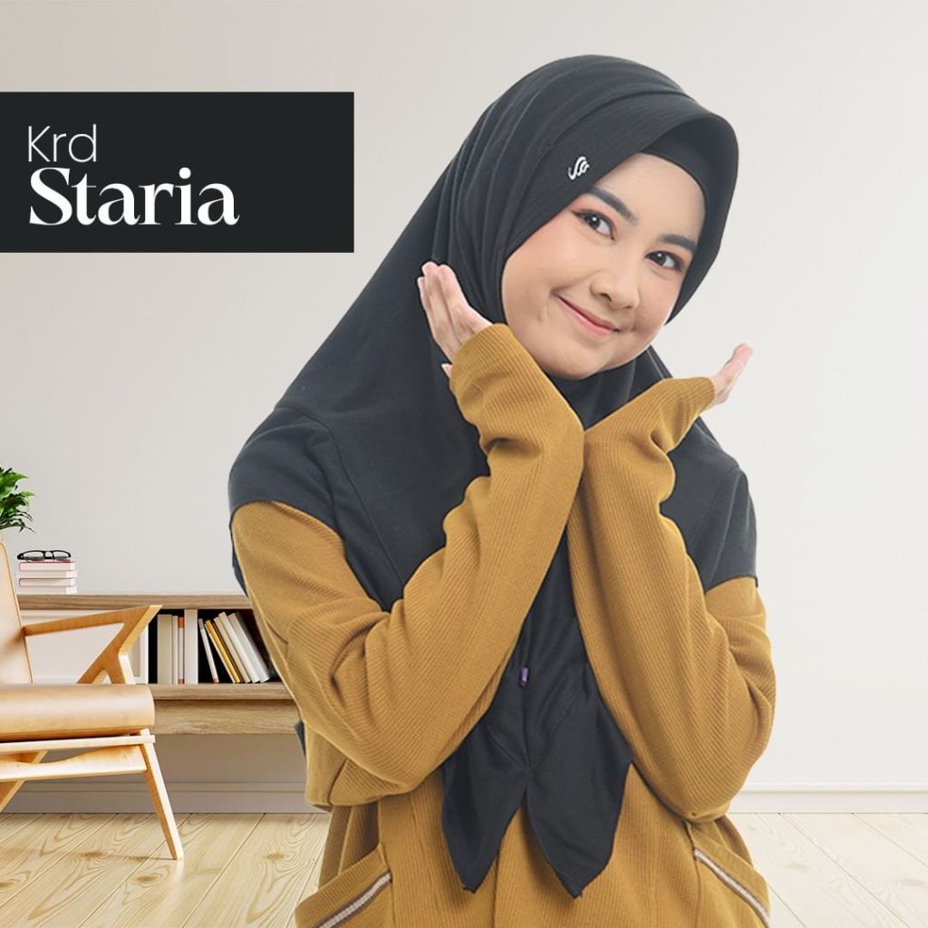 Rabbani - Kerudung Sekolah Instan Staria