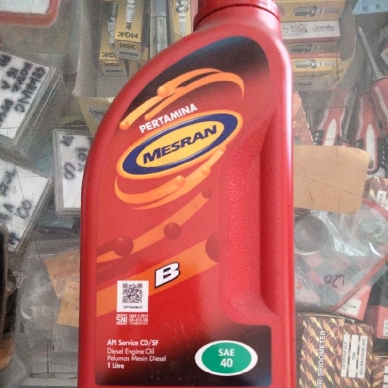Oli Pertamina Mesran B 40 Pelumas Mesin Diesel