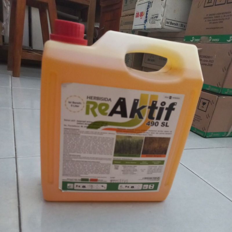 HERBISIDA SISTEMIK REAKTIF 490SL 5LIT