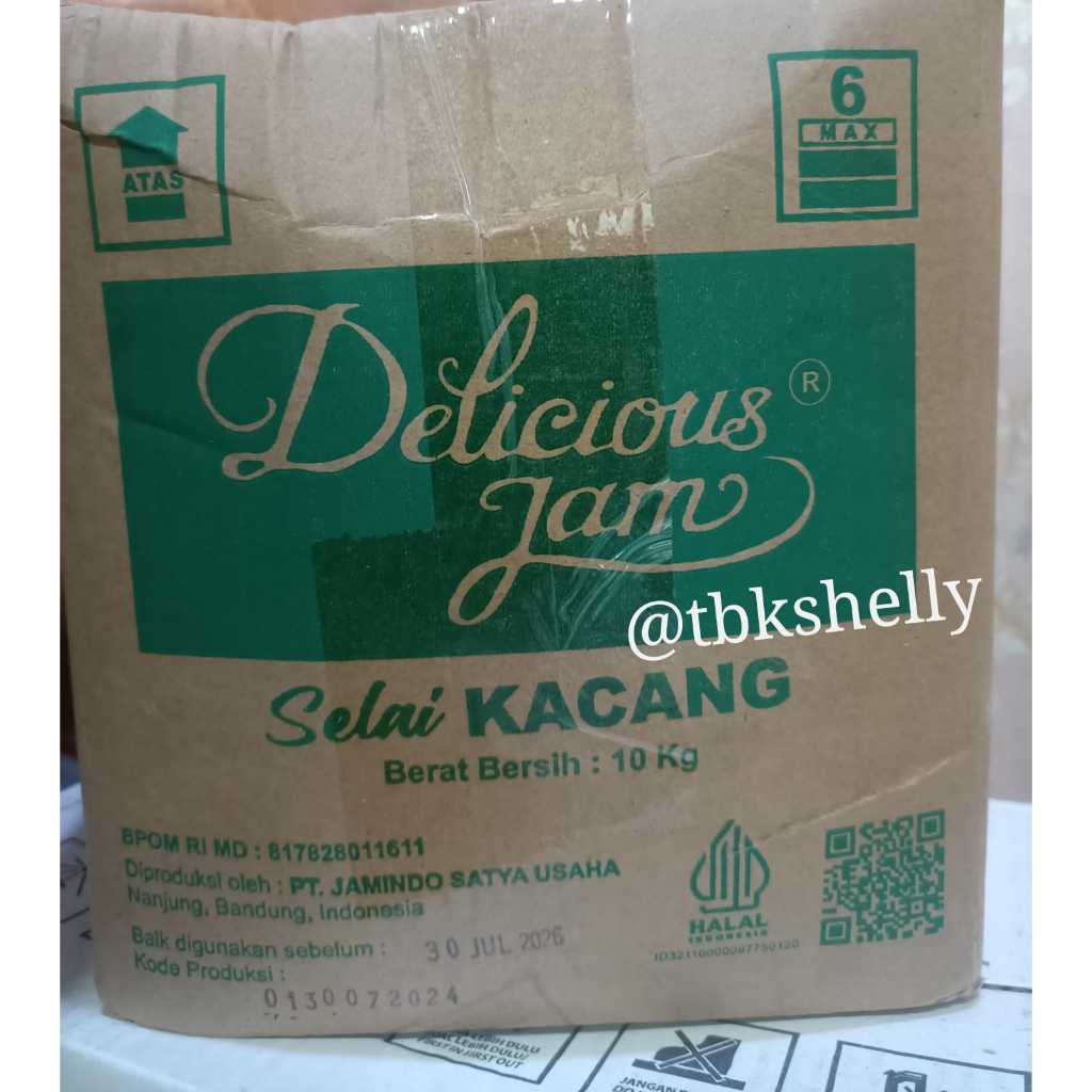 

Selai Kacang Delicious kiloan repack 500gr