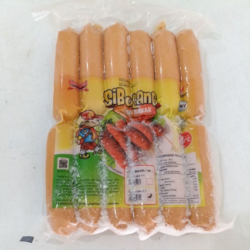 

Sibolang sosis bakar kombinasi isi 12pcs 500gr
