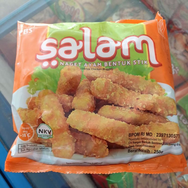 

Salam nugget ayam stik 250 gr