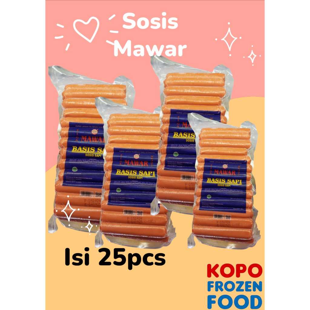 

Basis Sosis Mawar 500g isi 25pcs