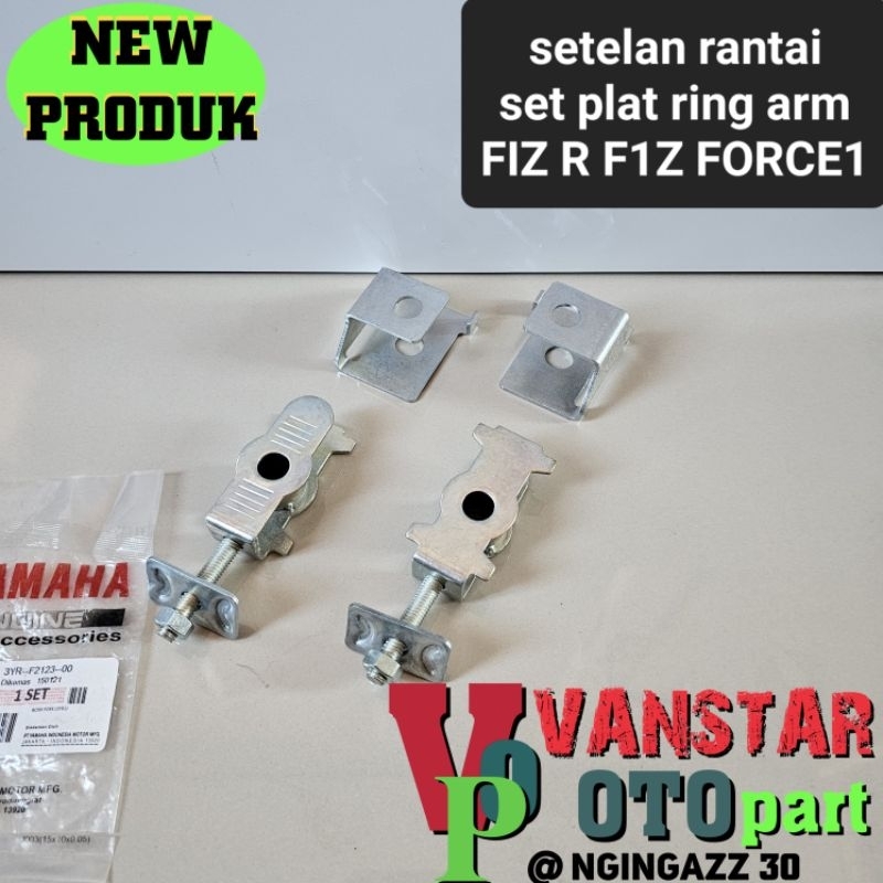 anting anting setelan rantai f1z r force1 fiz r fullset ring plat arm