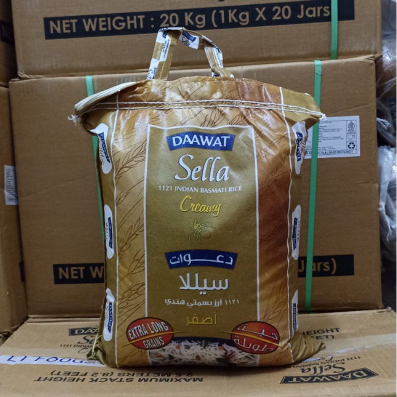 

Beras Basmati kemasan asli 5kg