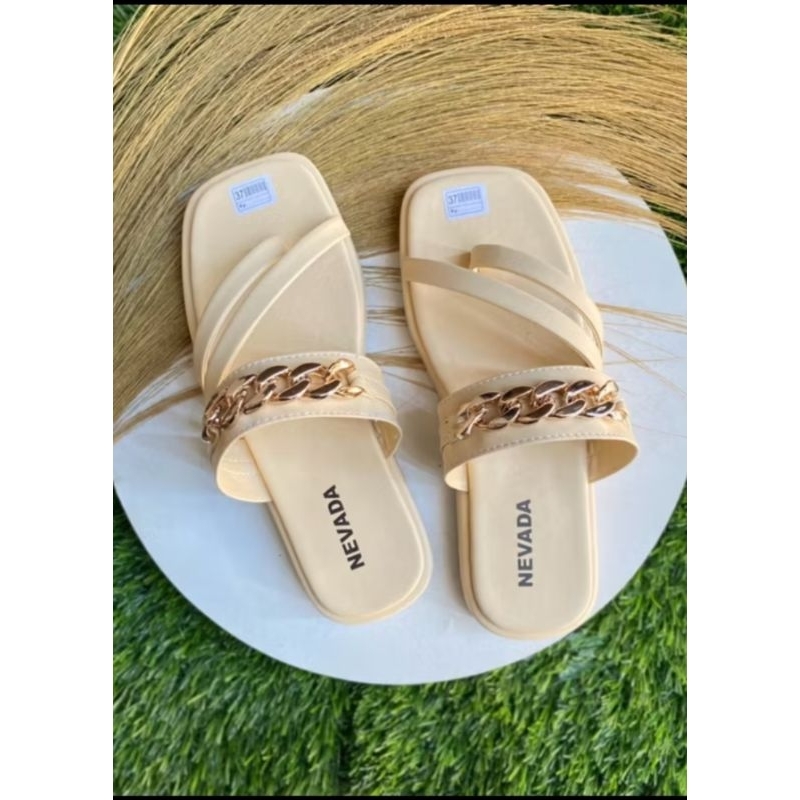 NEVADA 2 cm sandal japit slop wanita sandal korean style size 37-40