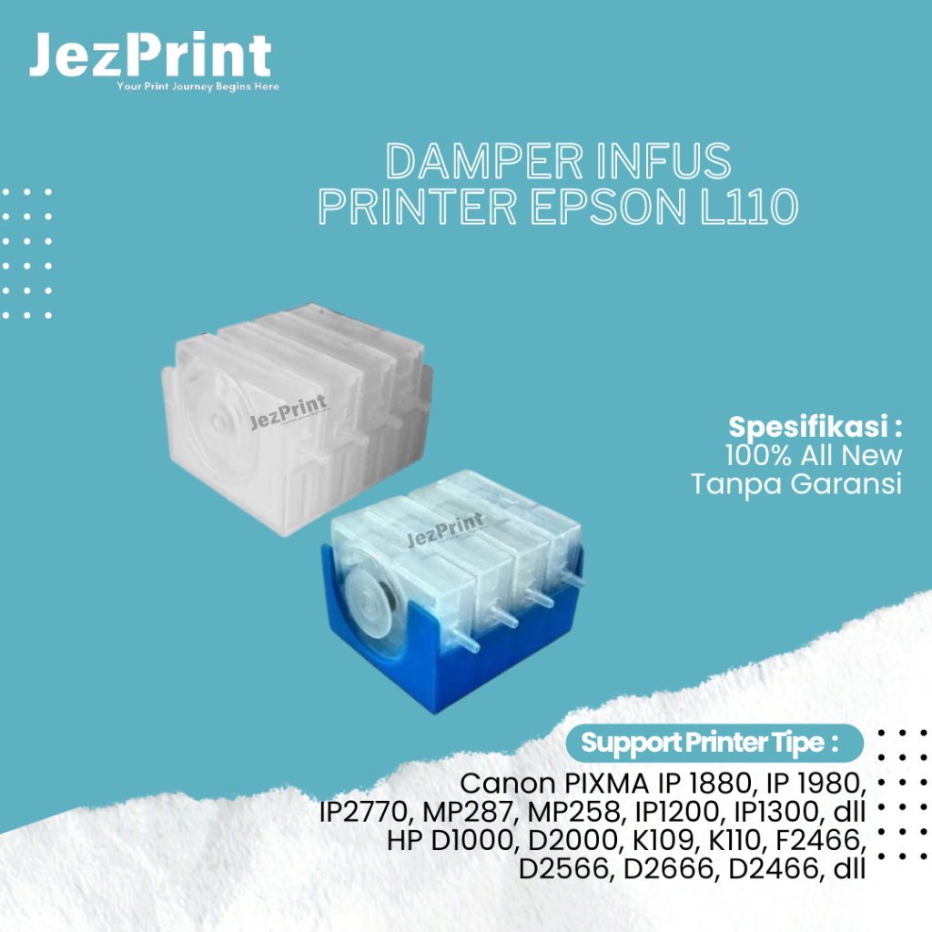 Damper / Dumper Infus Modif Printer HP Damper Printer Canon Damper Printer Epson