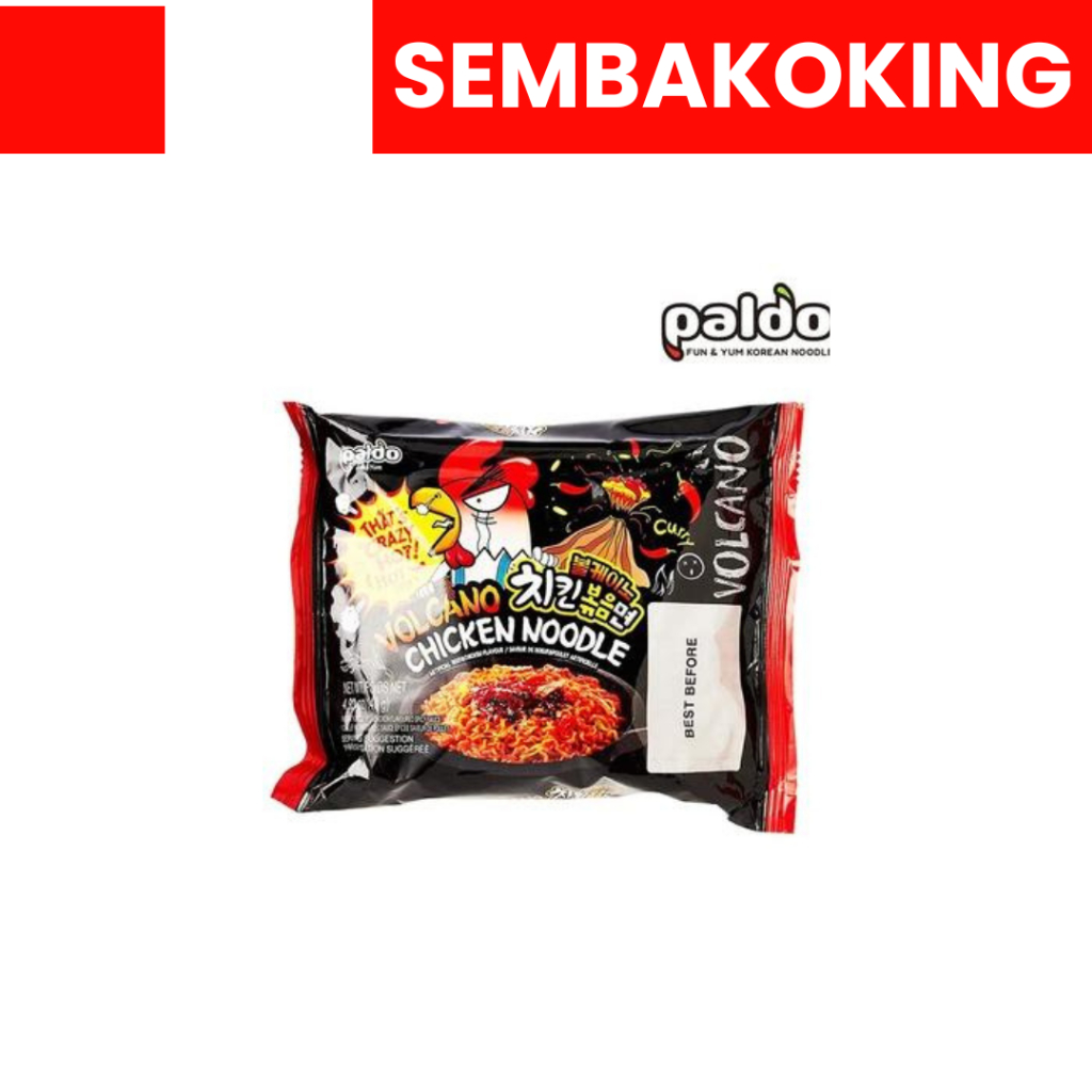 

PALDO VOLCANO SPICY CHICKEN NOODLE MIE INSTAN SUPER PEDAS 140GR