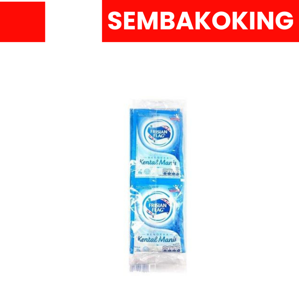 

SUSU KENTAL MANIS FRISIAN FLAG BENDERA PUTIH SACHET 6x40GR