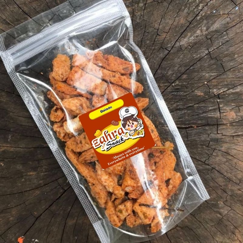 

1kg BASRENG BALADO RENYAH KERIPIK CEMILAN SNACK ZAHRA