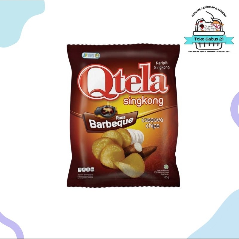 

Qtela Singkong Barbeque Flavour 20 gram