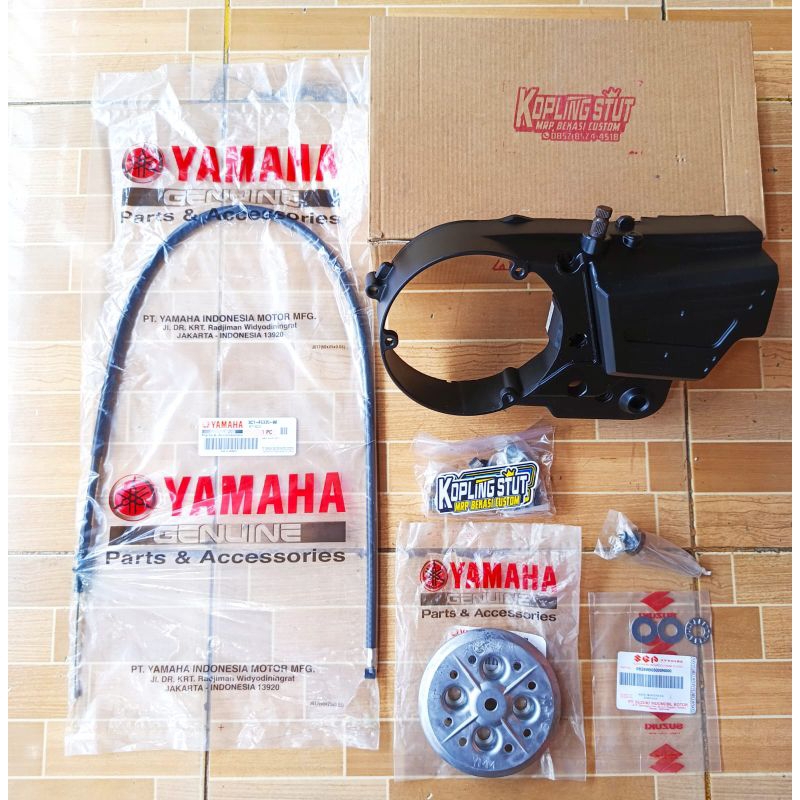 CUSTOM KOPLING STUT KIRI PLUS KOPLING BEARING RX KING MASTER CKD