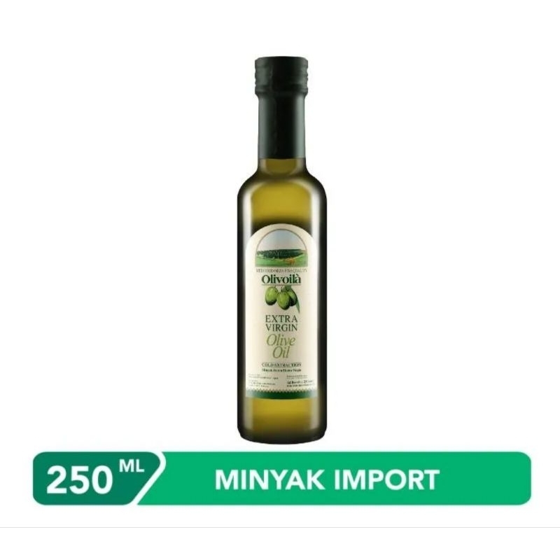 

Olivoila Extra Virgin Olive Oil 250ml - Minyak Zaitun EVOO