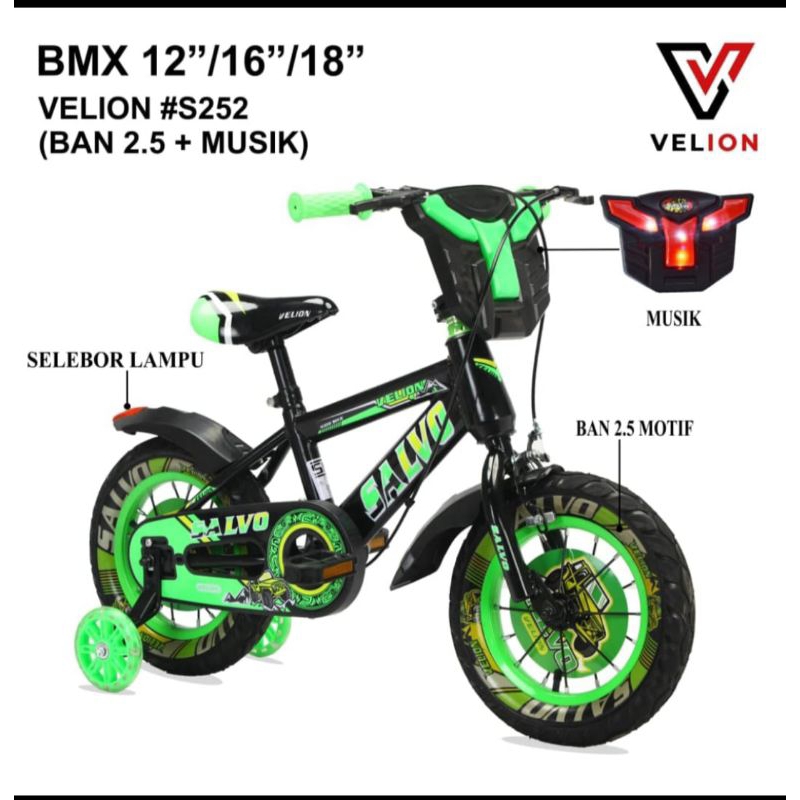 SEPEDA BMX 16 INCH VELION SALVO