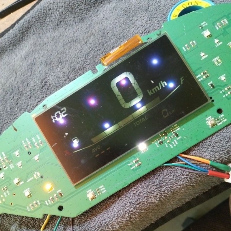pcb+lcd spidometer pcx 160