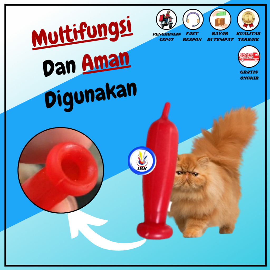 ALAT KUCING BIRAHI AMAN BERSIH DAN MULTIFUNGSI UNTUK JANTAN BETINA IBK_123