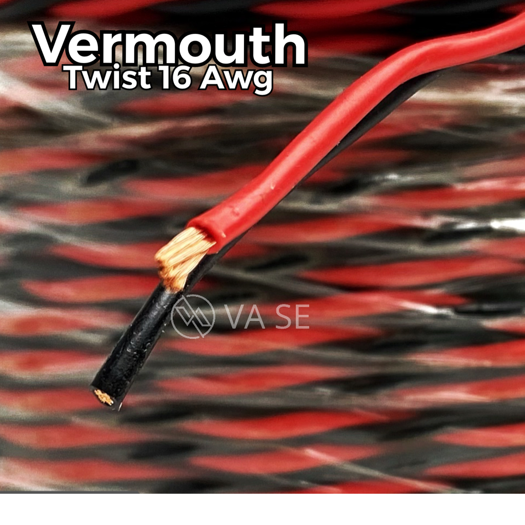 kabel speaker vermouth twist 16 awg 1meter