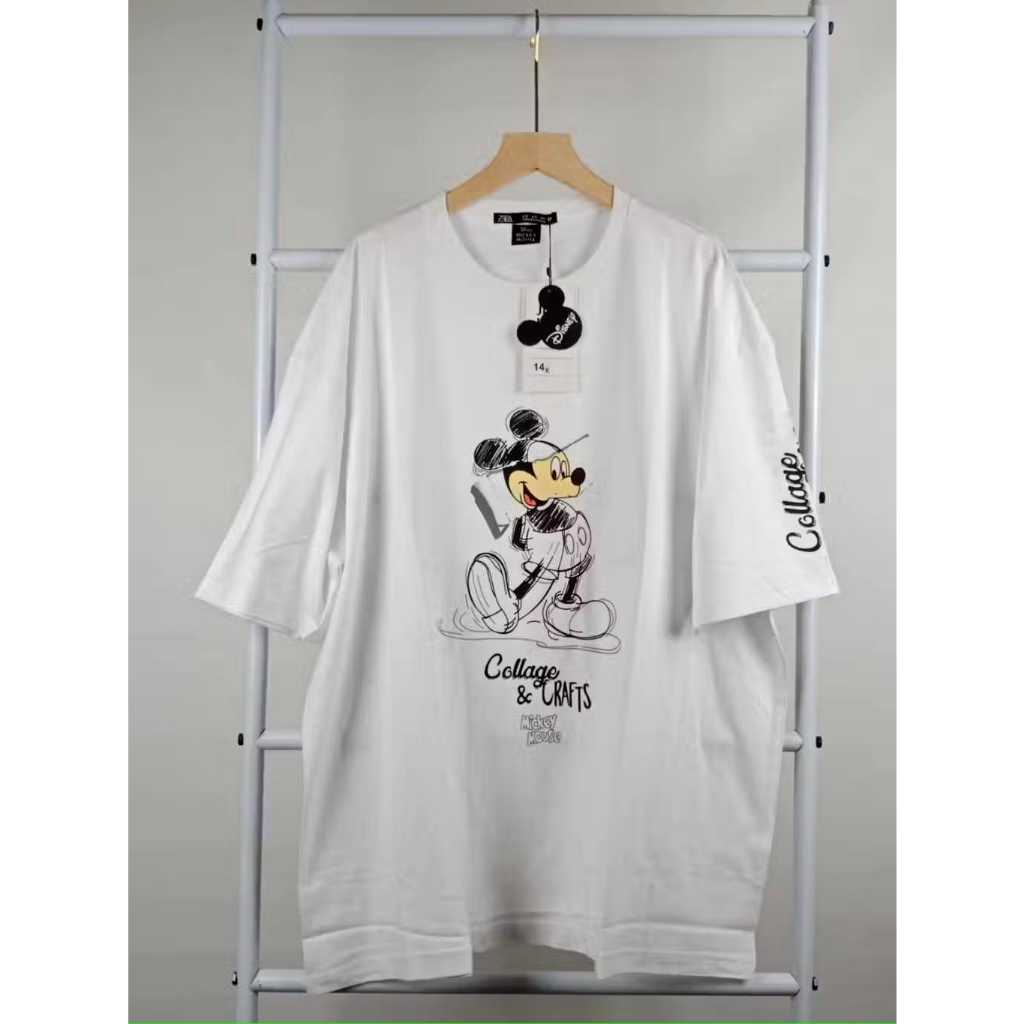 Kaos Pria Wanita Jumbo Mickey Mouse XXl XXXL XXXXL | Kaos BigSize Karakter | Kaos Wanita Jumbo