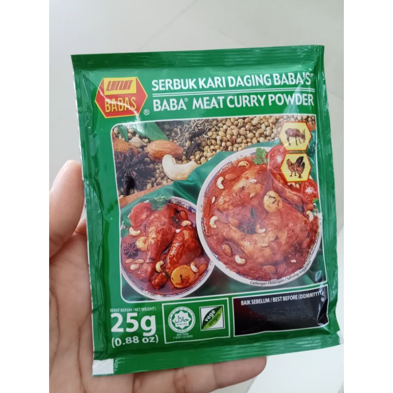 

Serbuk Kari Babas/Meat Curry Powder 25g