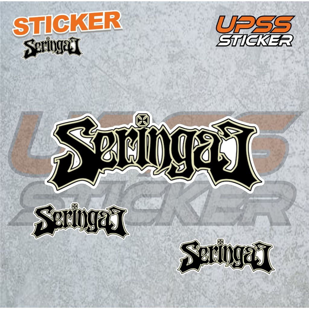 

Stiker Sticker Sirengai Case Phone Logo Brand Band Aesthetic Journal Clothing Basic Casing Striping Tempel Label Merk Dinding Graftac Vinyl High Quality decal