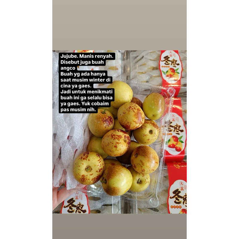 

buah jujube | buah angco