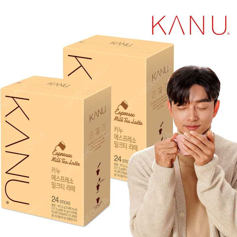 

Maxim Kanu Kanu Espresso Milk Tea Latte 17.3 Gr per Sachet Hand Carry Kopi Korea