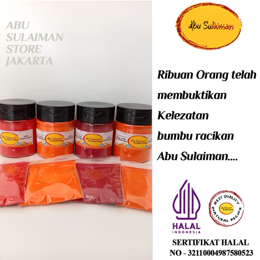 

SAFFRON BUBUK ABU SULAIMAN JAKARTA