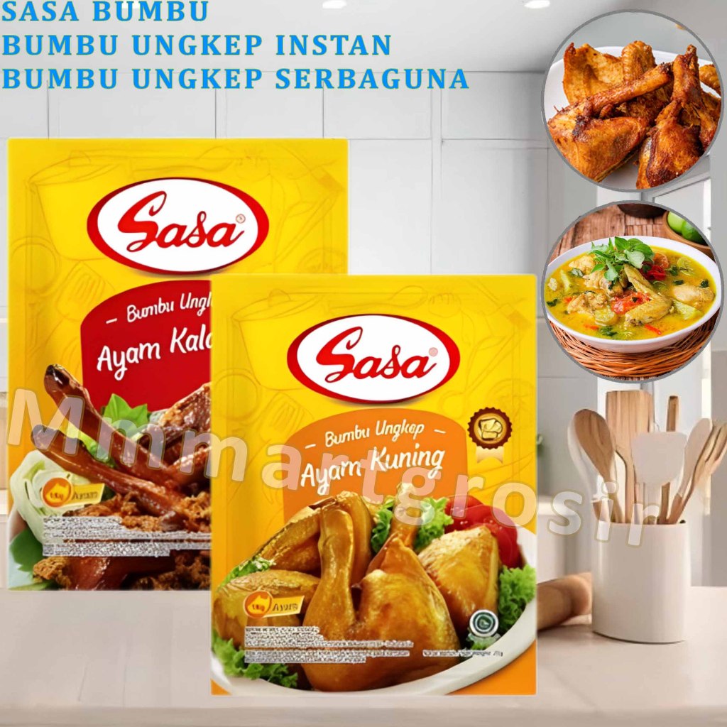 

Sasa Bumbu / Bumbu Ungkep Instan / Bumbu Ungkep Varian Rasa Serbaguna